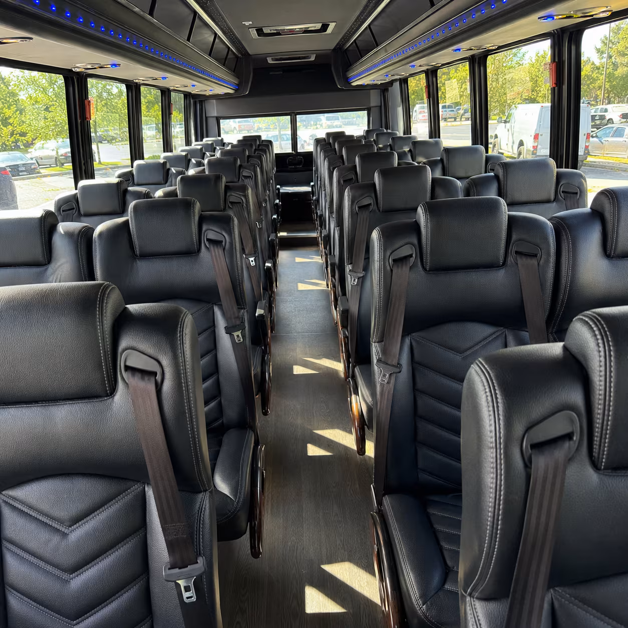 chesapeake school event transportation onboard seating