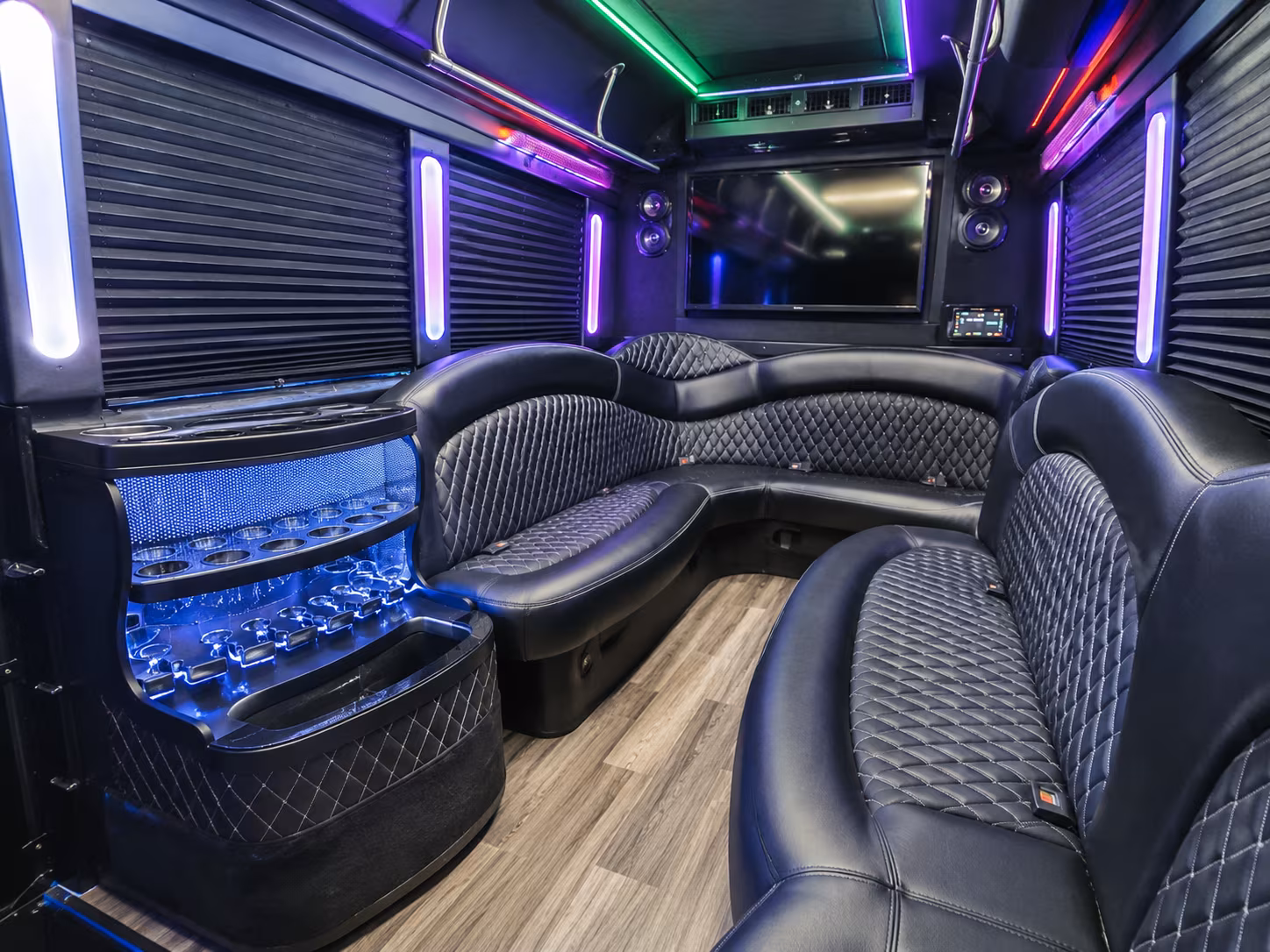 chesapeake wedding party bus rental